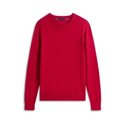 TOMMY HILFIGER Pulover Essential rdeča