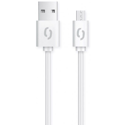 Aligator Podatkovni kabel 2A, Micro USB, bel
