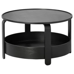 BORGEBY Stočić za kafu, crna, 70 cm