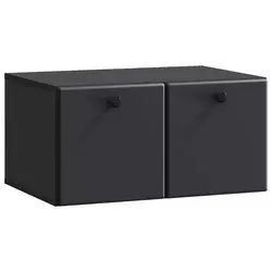 TV ormar za zid 59,5 x 41 x 30 cm Crna Konstruirano drvo Zidne