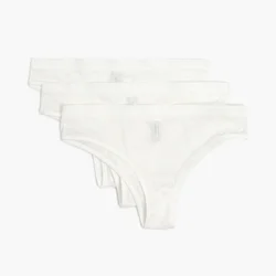Cropp - 3 para gaćica s printom - Krem