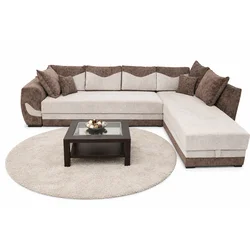 EuroAF Ugaona garnitura Milano, 275x145 cm, Bež-braon
