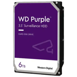Hard disk 6TB SATA3 Western Digital Caviar 64MB WD62PURZ Purple Recertified