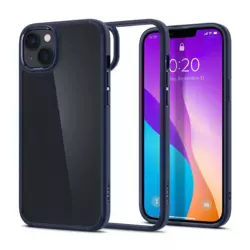 Maska Spigen Ultra Hybrid za iPhone 14 tamno plava.
