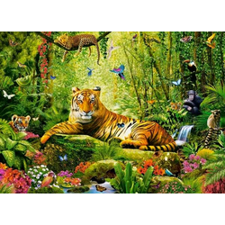 Castorland - Puzzle His Majesty, the Tiger - 260 kosov