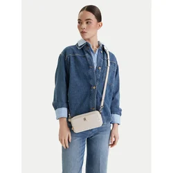 TOMMY HILFIGER Torba za čez ramo  kremna