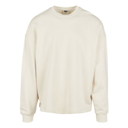 Organic Oversized Boxes Crew whitesand