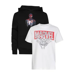 Mister Tee Komplet Spiderman Marvel marine/rdeča/črna/bela