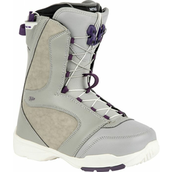 CIPELE SNOWBOARD NITRO ŽENSKE FLORA TLS grey-purple