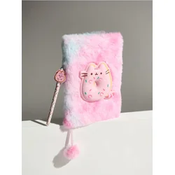 Sinsay - Sveska sa krznom Pusheen the Cat - šareno