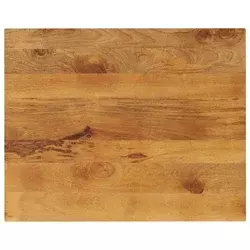 Stolna ploča 90x80x3,8 cm pravokutna od masivnog drva manga
