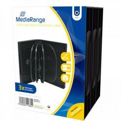 Mediarange kutija za 10 DVD diskova crna 33MM/BOX35-10/3PAK ( 95510D3/Z )