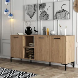 Hanah Home Komoda Aurora 180x80x45cm Hrast