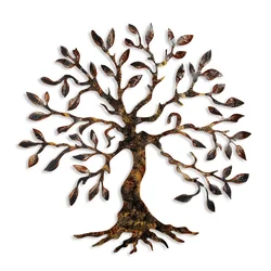 Wallity Zidna dekoracija Tree-3, 60 cm, Šarena
