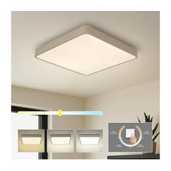 Brilagi - LED stropno svetlo POOL LED/48W/230V 3000/4500/6000K 50x50 cm bež
