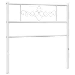 vidaXL vidaXL Kovinsko vzglavje belo 107 cm, (21048446)