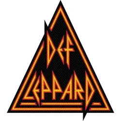 Def Leppard Logo Cut Out Našitek za šivanje