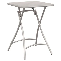 Bistro Stol Bež 55 x 55 x 72,5 cm Čelik s prahom