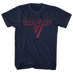 Van Halen Unisex majica Classic Red Logo M