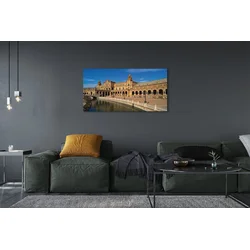 tulup.si Slika na platnu Španija stari trg mesto 120x60 cm