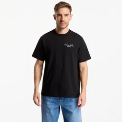 Majice Calvin Klein Jeans Ss Easy 20S Script Calvin Klein Black L