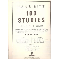 SITT H:100 ETUDEN OP.32/4