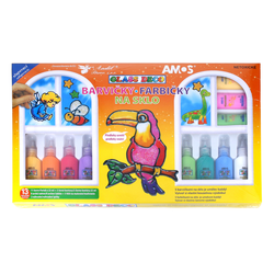 Barve za steklo 13x22 ml