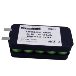 TELIT POWER Baterija NiMH za Isis Medprema inkubator, 12 V, 600 mAh