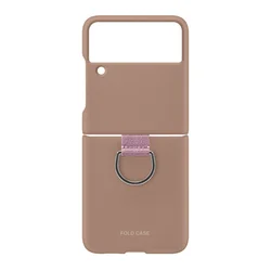 Futrola Elegant Fold design za Samsung F721B Galaxy Z Flip 4 roze