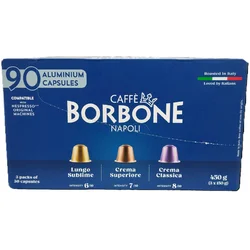 Caffé Borbone Kapsule Caffe Borbone Variety Pack za Nespresso® 90 kosov