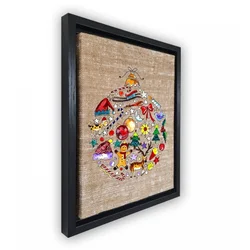 Wallxpert LSJ200872_6696 Dekorativna slika, 67x97cm