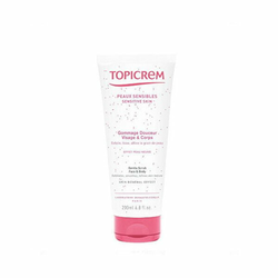 Topicrem UH BODY Gentle Scrub nježni piling za tijelo za osjetljivu kožu 200 ml