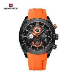 Naviforce nf8038 muški ručni sat kvarcni mehanizam narandžasti ( NF8038 narandžasti )