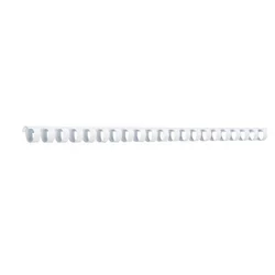 IBICO ŠPIRALA PVC 12MM BELA GBC