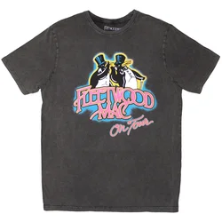 Fleetwood Mac On Tour (Stone Wash) Charcoal Grey L Majica