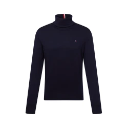 TOMMY HILFIGER Pulover PIMA, modra