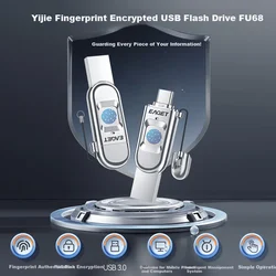Eaget USB Flash memorija, 256GB, USB 3.0, USB 3.1, USB 3.2