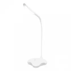 OMEGA Stona lampa Platinet Desktop 4.5W + Night light white - PDL02W  Bela, LED, 3W
