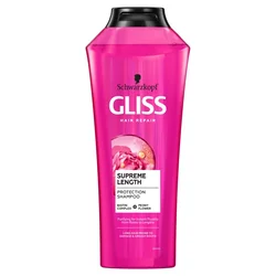SAMPON GLISS SUPREME LENGTH 400ML (6) HENKEL