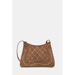 Torbica Desigual YANKEE MANAOS CAMEL rjava barva, 25WAXPB4