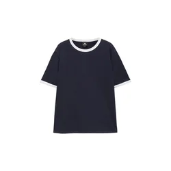 Pull&Bear Majica mornarska/bela