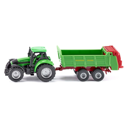 Siku Traktor Deutz z univerzalnim trosilcem