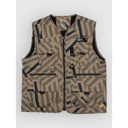 Salty Crew Stream Tech Vest khaki dazzle