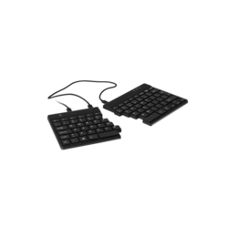 Ergonomski razdeljeni USB v2.0 črn
