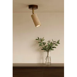 Opviq Luster Nur, IP20, 1 x GU10 Max, 10W, Braon