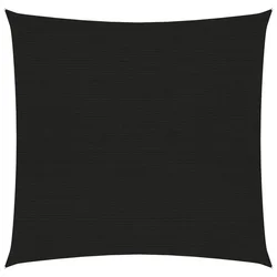Jedro za zaštitu od sunca 160 g/m2 crno 3 x 3 m HDPE