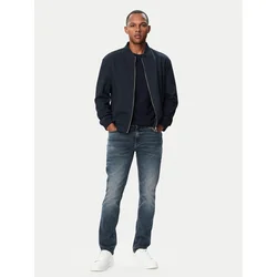 HUGO Jeans hlače 50568058 Modra Slim Fit