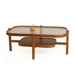 Hanah Home Sto za dnevnu sobu Godiva, 110x48x70 cm, Braon