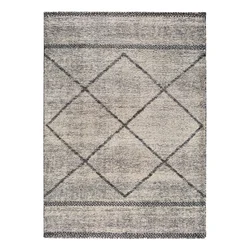 Siva preproga Universal Kasbah Gris, 133 x 190 cm
