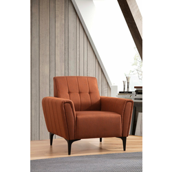 ATELIER DEL SOFA Fotelja Hamlet Tile Red